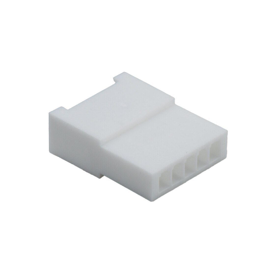 Pitch2.00mm 单排带扣
Female Housing PA66无卤 5pin 本色